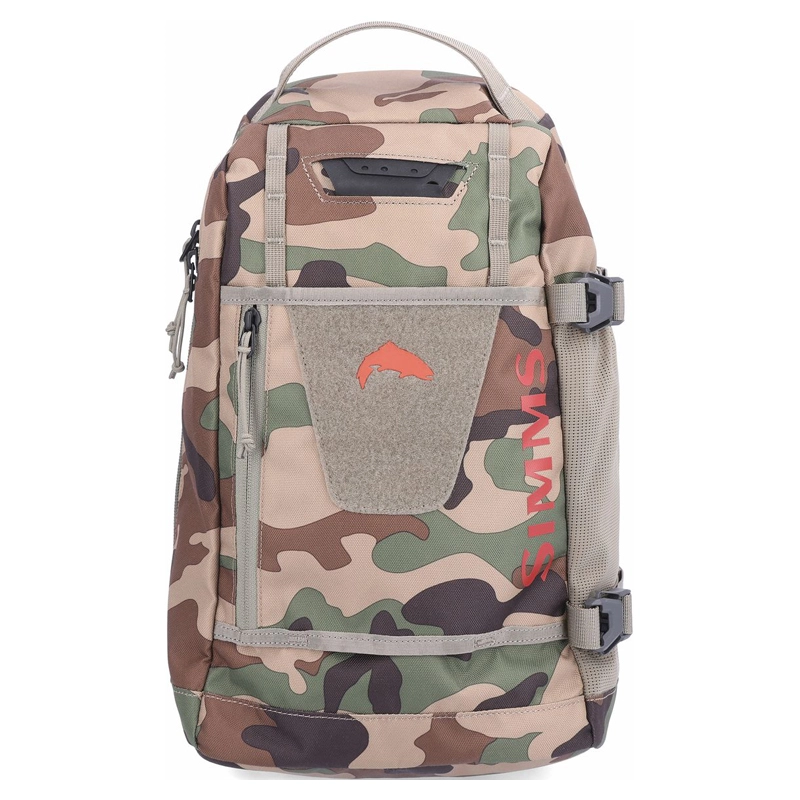 Simms Tributary Sling Pack Woodland Camo 3 Simms Tributary Sling Pack Woodland Camo