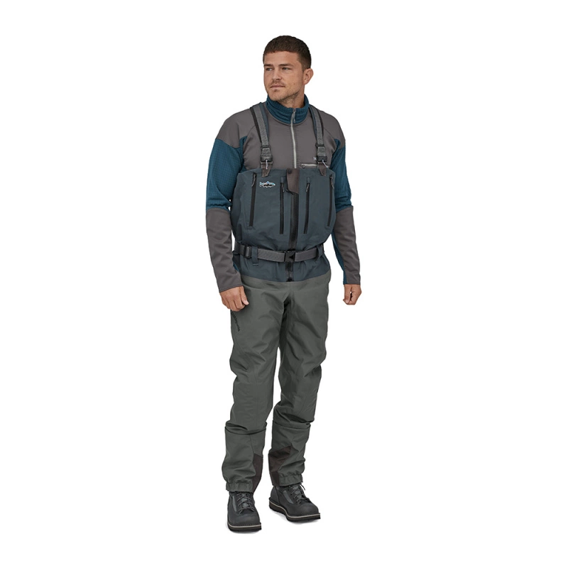 Patagonia M's Swiftcurrent Expedition Zip Front Waders Forge Grey 4 Patagonia M's Swiftcurrent Expedition Zip Front Waders Forge Grey - Image 2