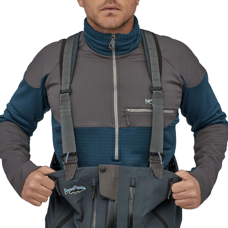 Patagonia M's Swiftcurrent Expedition Zip Front Waders Forge Grey 6 Patagonia M's Swiftcurrent Expedition Zip Front Waders Forge Grey - Image 4