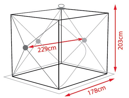 Atemi Tent Igloo Luxury (178x203x229cm) 6 Atemi Tent Igloo Luxury (178x203x229cm) - Image 4