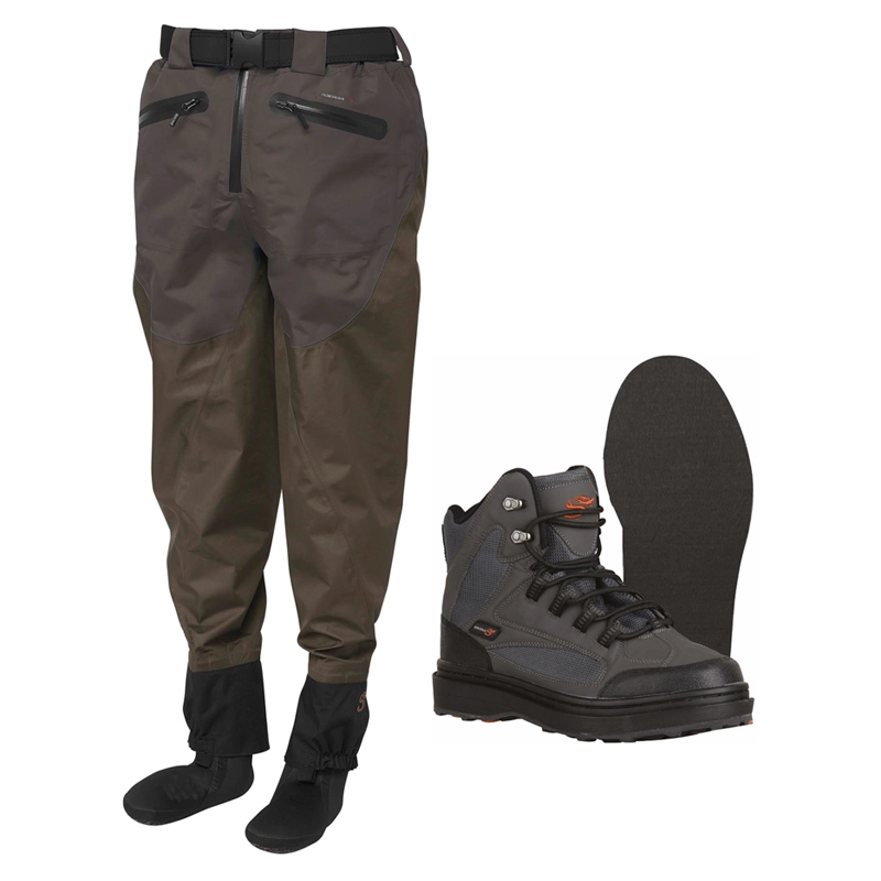 Scierra Helmsdale Waist Wader, Dusky Green Combo 3 Scierra Helmsdale Waist Wader, Dusky Green Combo