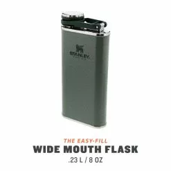 Stanley The Easy Fill Wide Mouth Flask .23L - Hammertone Green -Kylmäkassit ja kylmälaukut Sales Store ST1000837126 2